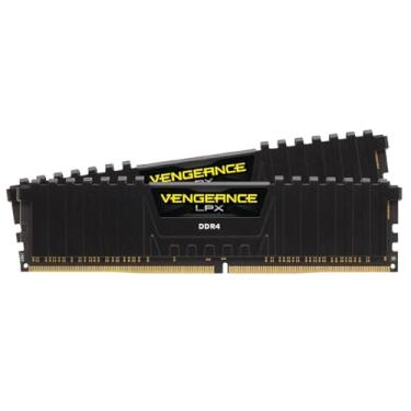 Imagem de CORSAIR VENGEANCE LPX DDR4 RAM 32GB (2x16GB) 3200MHz CL16-20-20-38 1,35V Intel AMD Desktop Computer Memory - Preto (CMK32GX4M2E3200C16)