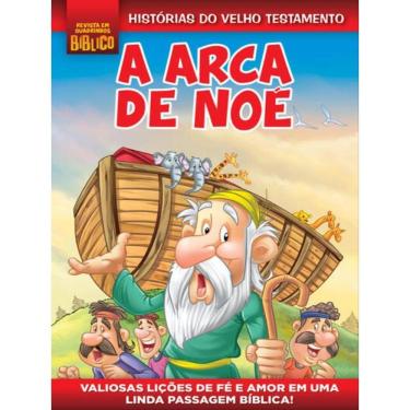 Imagem de Revista Em Quadrinhos Bíblico - A Arca De Noé