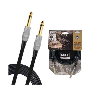 Imagem de Cabo para Guitarra P10 X P10 MXT 8.1.102 6MM 3M