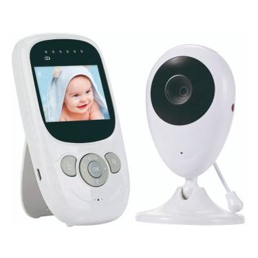 Imagem de Babá Eletrônica Câmera Sem Fio Visão Noturna Lcd Digital 2.4