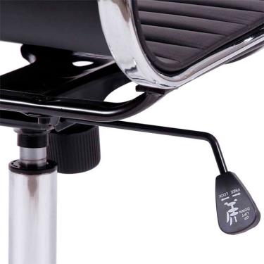 Imagem de Cadeira Office Eames Esteirinha Baixa Giratória OR-3301 – Or Design - Preto