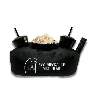 Imagem de Almofada Porta Pipoca Casal Não Atrapalhe Meu Filme - Cine Couple, Pre