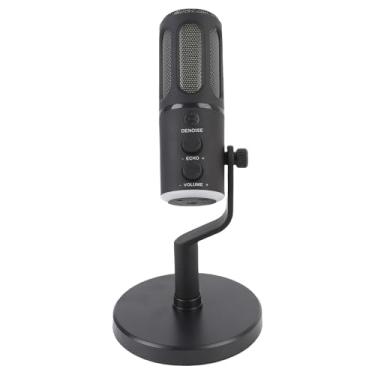 Imagem de Microfone Dinâmico XLR Interface USB Cardioid Pickup Padrive RGB Mic Dynamic para Jogos de Streaming Ao Vivo Podcast