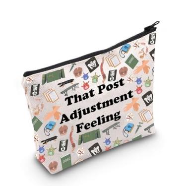 Imagem de JNIAP Presente de quiropraxia que pós-ajuste sensação bolsa cosmética presente fisioterapeuta, That Post Adj Bag