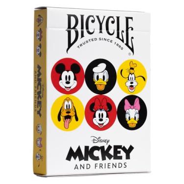 Imagem de Bicycle Disney Mickey and Friends. Baralho de cartas inspirado em Mickey e nos seus amigos da Disney