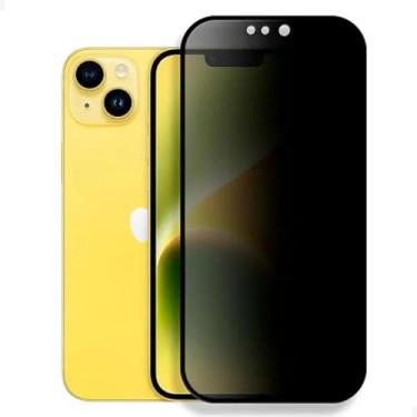Imagem de [GL CASES] Pelicula iPhone 15 Plus | iPhone 15 Pro Max Anti Espião Em Cerâmica Película iPhone 15 Plus | iPhone 15 Pro Max Privacidade Com Cobertura Total 100% Da Tela Pelicula Privacidade Fosca