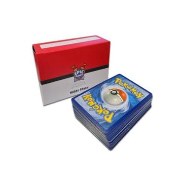 Imagem de Lote Pack Pokémon 100 Cartas Aleatórias sem Nenhuma Repetida - Copag