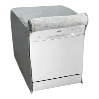 Imagem de CAPA PARA LAVA LOUÇAS BRITÂNIA 8 SERVIÇOS BLL10B IMPERMEÁVEL FLEX (Cinza)