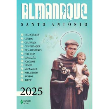 Imagem de Almanaque Santo Antônio 2025, por Frei Edrian Josué Pasini - Editora V