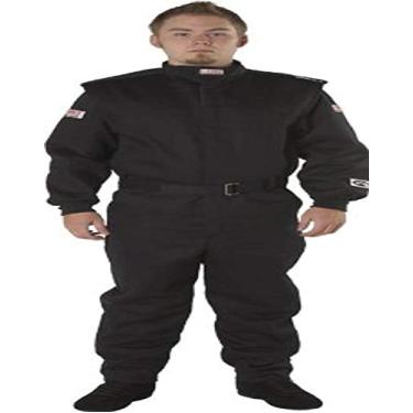 Imagem de Terno de corrida de várias camadas G-Force 4525MEDBK preto médio