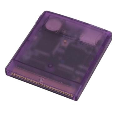 Imagem de Cartão de memória de videogame para GB GBC GBA SP, cartão de memória flash de jogo 1000 em 1, cartão de expansão de cartucho de jogo para Gameboy, para MAPPER (violeta transparente)