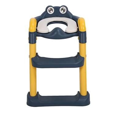 Imagem de Treinamento para Assentos de Vaso Sanitário para Crianças Evite Espaços Urinários Copos de Vaso Sanitário bebê Dobrável Uso Doméstico (Amarelo de limão)