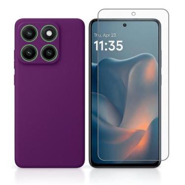 Imagem de Capa Case Para Motorola Moto Edge 60 5G + Pelicula Hidrogel - GR Globa