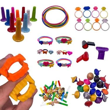 Imagem de Kit 250 Mini Brinquedos Infantis – Diversão Garantida para Festas e Lembrancinhas