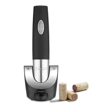 Imagem de  Abridor Saca Rolhas de Vinho Cuisinart Elétrico Wo-51dbr Inox Bivolt,