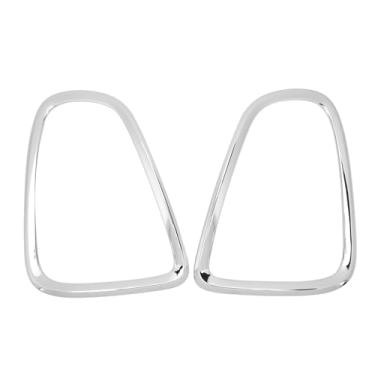 Imagem de Mbeysaq Conjunto de anéis de acabamento de luz traseira cromados 2 peças para MINI R56 R57 R58 R59 OE 51132752243