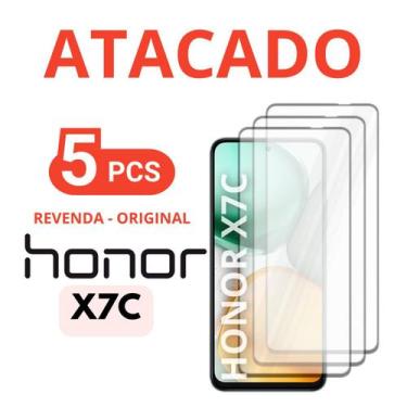 Imagem de Kit 5 / 10 / 20 Película De Vidro 3D Revenda Atacado Para Honor X7C - 