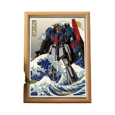 Imagem de Kawaii Japonês Estilo Showa Gundam Poster Adesivos Hd Arte Murais De P