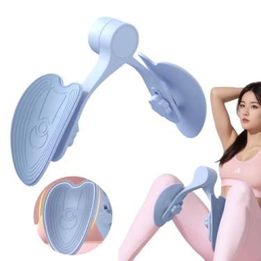 Imagem de ShaykHss Dispositivo De Treinamento E Reparo Dos Músculos Do Assoalho Pélvico Thigh Master Kegel, Clipe Beleza Para Pernas, Ferramenta Emagrecimento, Interno Retração Osso Quadril (Azul)
