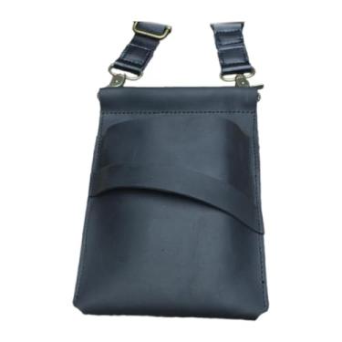 Imagem de OIIBWQ Bolsa para Tesouras de Cabeleireiro, Bolsa para Ferramentas, Pochete, Bolsa de Cintura, Suporte para Tesouras, Preto