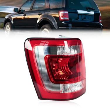 Imagem de YAENSYB Luz traseira para Ford Escape 2008-2012 Lâmpada de freio sem lâmpada FO2800210 esquerda