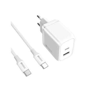 Imagem de Carregador Smartphone Hrebos Crg-502c Type-c Turbo 45w