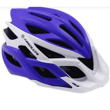 Imagem de capacete wild flash led integrado usb - Absolute, Azul, Branco, G