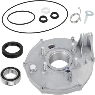 Imagem de GXYWADY Placa traseira de freio traseiro com kit de vedações de rolamento de substituição para Honda Fourtrax 300 TRX300 2x4 4x4 1988-2000 Substituição para 43100-HC4-010 43010-HM5-A10