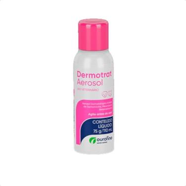 Imagem de Dermotrat Spray Aerosol Anti-inflamatório Ourofino Caes E Gatos 110ml