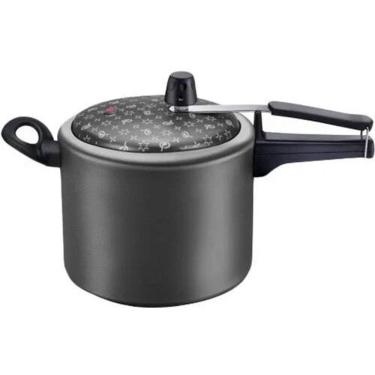 Imagem de Panela De Pressao Panelux 4,5l Antiaderente Luxcook Grafite Estilizada
