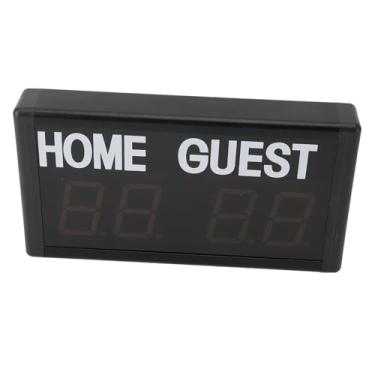 Imagem de Fafeicy Digital 4 -Digit LED Wall Mount Score Board para Jogos de Basquete de Futebol Material de Liga de Alumínio Universal para Jogos de Bola Adequados