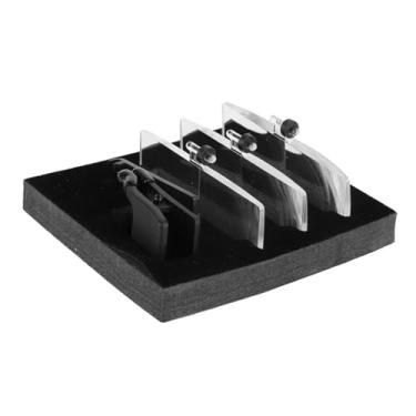 Imagem de Lupa Óculos Clip On Plastic Case Ampliação 1.5x 2.5x 3.5x Lente Óptica de Alta Qualide para Inspeção Eletrônica Indústria Beleza