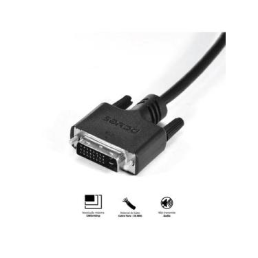Imagem de Cabo Dvi-i 24+5 Para Vga 15 Pinos Macho 2 Metros - Pdvm15-2 - PCYES