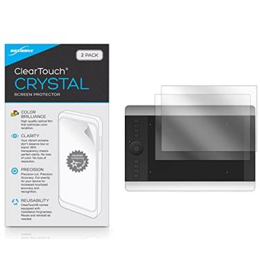 Imagem de BoxWave Protetor de tela compatível com Wacom Intuos Pro Medium PTH-651 - ClearTouch Crystal (pacote com 2), película de filme HD - Protege contra arranhões