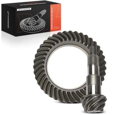 Imagem de A-Premium Anel diferencial dianteiro e pinhão compatível com modelos Chevrolet, GMC e Cadillac - Silverado 1500, Tahoe, Blazer, K1500 Suburban, Sierra 1500, Yukon, Escalade, proporção de eixo 4,88