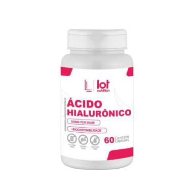 Imagem de Ácido Hialurônico 100mg 60 cápsulas Pele Jovem Articulação Original - 