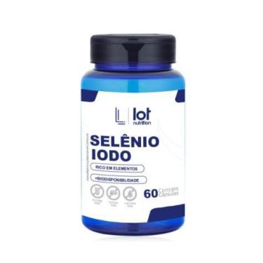 Imagem de Selênio 300mcg + Iodo 900mcg 60 cápsulas Tireoide Imunidade Celular - 