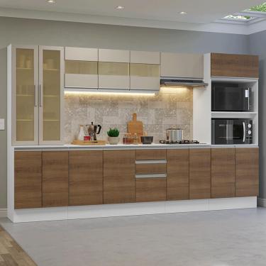 Imagem de Armário de Cozinha Completa 100% MDF 310 cm Smart Madesa 03