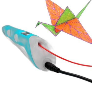 Imagem de Caneta 3D Criar Infantil Colorido Filamentos - Relet