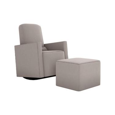 Imagem de Poltrona e Puff de Amamentação e Balanço Annecy Bege Matrix