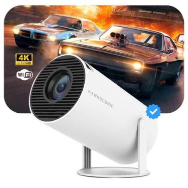 Imagem de Projetor Inteligente 4K Portátil 2024 Auto Ajustável, WiFi, Bluetooth,