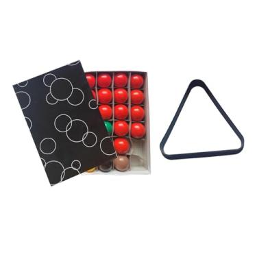 Imagem de RNXRZANK Conjunto de Mini Bolas de Bilhar - Kit Completo de Acessórios para Piscina E Entretenimento Doméstico, 44mm com tripé