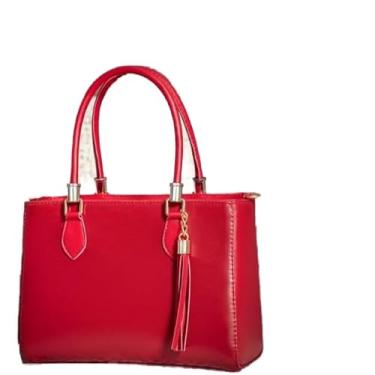 Imagem de Bolsa Feminina Media Duarts de Mão e transversal Lorena(Vermelho)