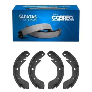 Imagem de Sapata Lona Freio Traseiro Chevrolet Onix Prisma 1.0 1.4 8v