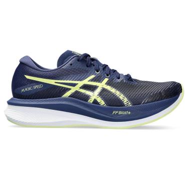 Imagem de Tênis Asics Magic Speed 3 Feminino - Azul+amarelo