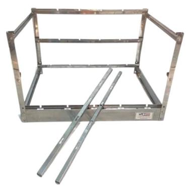 Imagem de Suporte de Inox 430 para Churrasqueira 40x74X50 - WRSTEEL