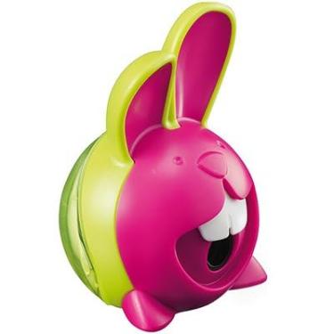 Imagem de Apontador Escolar Decorado Formato Coelho 1 Furo com Deposito 1-Un. (ROSA)