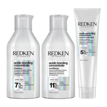 Imagem de Kit redken abc shampoo 300ml + cond 300ml + leave in 150ml