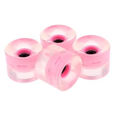 Imagem de 4pcs 60mm Acendem As de Longboard Do 78a, Cor de rosa, Aproximadamente. 60x45mm / 2,36 x 1,77 polegadas
