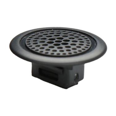 Imagem de Mqetly Capa protetora para alto-falante de teto de carro, acabamento para microfone de teto de carro para W213, Côncavo Preto